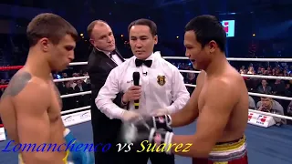 LOMACHENKO VS Pinoy Boxer SUAREZ Highlights