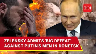 Zelensky Defeated At Donetsk?: Russian S-34 Bombers Pound Massive Missiles On Ukrainian Post