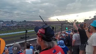 2024 Indianapolis 500 Finish - Final Two Laps. Turn 3 Perspective