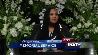 Muhammad Ali memorial: Maryum Ali