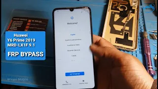 Huawei Y6 Prime 2019 MRD-LX1F 9.1 Frp Bypass Google Account Remove with EFT Pro by Waqas Mobile