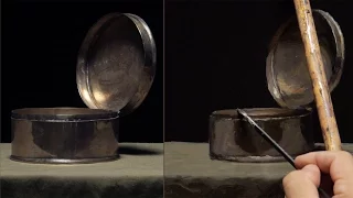 Oil Painting Demo - Painted from Life - Wet in Wet - Silver Container