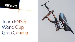 Team ENSIS at the Wingfoil World Cup Gran Canaria 2023