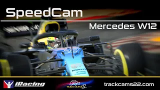 iRacing Mercedes AMG W12 vs SpeedCam