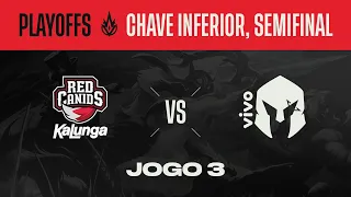 CBLOL 2024: 1ª Etapa - Playoffs | RED Kalunga x Vivo Keyd Stars (Jogo 3)