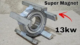I turn Super Magnetic Coil into 260v Generator Use Super Capacitor