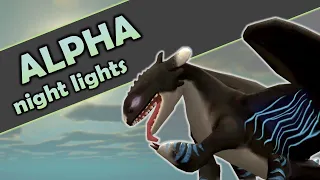 The Alpha Night Lights Are Here! - (Dart, Pouncer & Ruffrunner) - School of Dragons