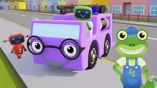 5 Little Fire Trucks Nursery Rhymes & Kids Song | Gecko's Garage | Trucks Songs For Children