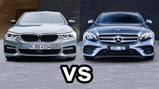 2017 BMW 5 Series Vs 2017 Mercedes E-Class