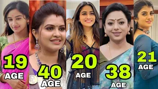 VIJAY TV SERIAL ACTRESS REAL AGE