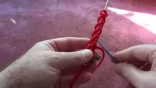 8 strand gaucho braid fob using single strand pt1.