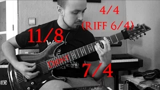 Djent Riffs | Odd Time Signatures 11/8 - 7/4 and more