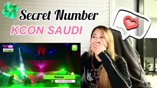 SECRET NUMBER (시크릿넘버) KCON 2022 SAUDI ARABIA | (Reaction Video)