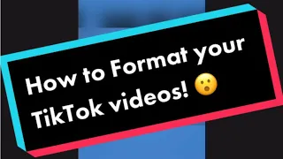 The EASIEST Way To Format Your Videos for TikTok using CapCut