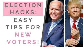 TRUMP OR BIDEN? An Easy Guide For New Voters! | Shallon Lester