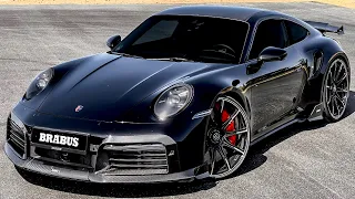 FIRST PORSCHE by BRABUS! 820 hp PORSCHE 911 Turbo S - test drive!