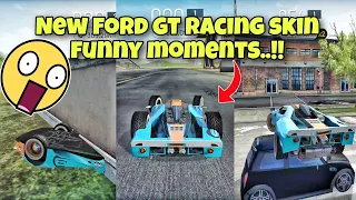 New ford gt racing skin😱Funny moments🤣 Extreme car driving simulator🔥