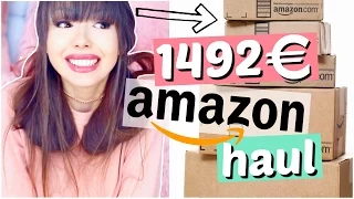 WIR HABEN ÜBERTRIEBEN 🙈 1492 EURO Amazon haul | ViktoriaSarina