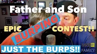 EPIC Burping Contest - Just the Burps!