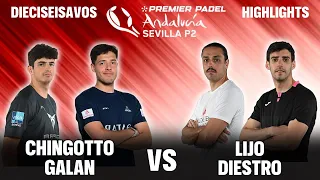 P2 SEVILLA PREMIER PADEL 2024 Dieciseisavos Tapia y Coello vs Diestro y Lijo | Highlights