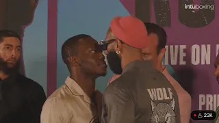 Deji vs Fousey intense Face Off