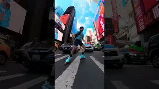 Close call 😮‍💨 Fast paced city flow | Made it just in time for my pedicure appointment #skater