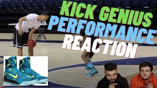 Kick Genius Kobe 9 Performance (Dfriga Reaction) | Watching My First Shoe Review video !