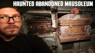 HAUNTED ABANDONED MAUSOLEUM | WE FOUND SOMETHING INCREDIBLY DISTURBING