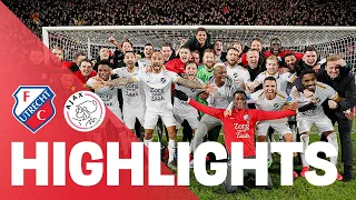 HIGHLIGHTS | FC Utrecht verslaat Ajax en bereikt FINALE! 🏆💪
