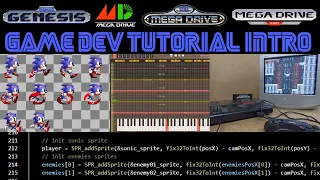 Sega Genesis & Mega Drive Beginners Game Dev Tutorial Series Intro