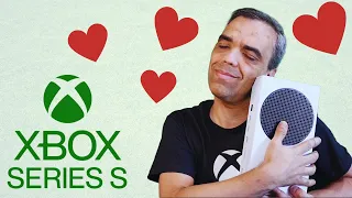 UNBOXING XBOX SERIES S EM 2023 - AMOR À PRIMEIRA VISTA