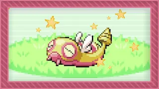 Shiny Dunsparce in Pokemon FireRed after 3,031 random encounters