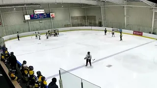 Laura Caballero - First goal 2024 Stoney Creek Sabres U11A vs Hamilton Hawks