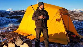 Camping in an Arctic Oven | Alaska Fall Bear Hunt