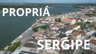 SOBREVOANDO PROPRIÁ -  SERGIPE - NORDESTE - BRAZIL