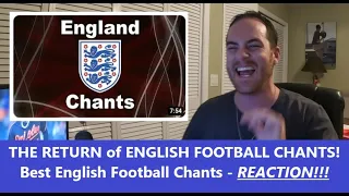 Americans React | England's Best Football Chants Video | REACTION