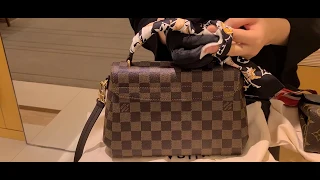 2020 Louis vuitton confidential bandeau|| How to tie twilly on my bag || LV BANDEAU STYLING