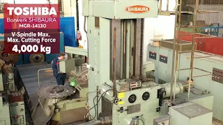 Generator Rotor Milling Machine Toshiba Borwerk Shibaura MGR-14130 - Machineseeker