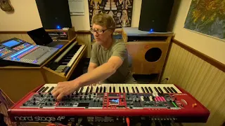 Nord Stage 4 vs Hammond C3 K4S Frank Mangum