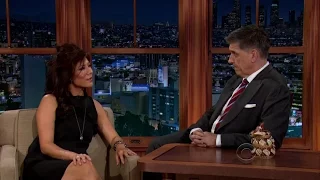 Late Late Show with Craig Ferguson 1/11/2013 Julie Chen, Angela Kinsey