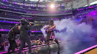 Demon Finn Balor Wrestlemania Entrance #wwe #wrestlemania #wrestlemania #finnbalor  #demonslayer