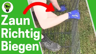 Doppelstabmattenzaun Biegen ✅ ULTIMATIVE ANLEITUNG: Wie 45° / 90° Ecke & Rundung Richtig Biegen???