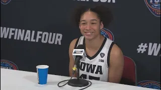 Hawkeyes' full interviews after Final Four win over UConn