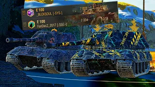 Jg.Pz.E100 & E100 ● Mad Games ● WoT Blitz