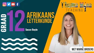 Gr12 Afrikaans Huistaal Letterkunde: Susan Boyle - Kobus Grobler