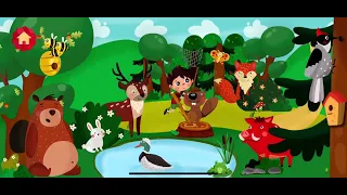 Познавательная сказка про диких животных в лесу для детей.