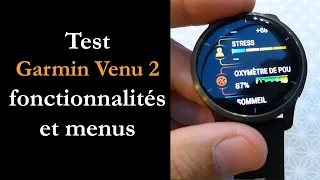 Test Garmin Venu 2 : belle, sportive et connectée