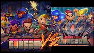 Enter VS Exit the gungeon | How do they stack up?
