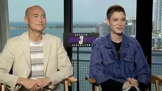 Mark Dacascos & Asia Kate Dillon Interview | John Wick: Chapter 3 - Parabellum