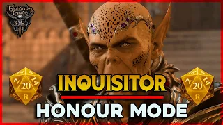 Inquisitor W'wargaz Fight Honour Mode - Baldur's Gate 3